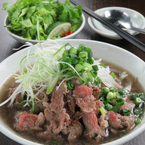 [Beef Pho] A collaboration between Hokkaido beef and Vietnam★