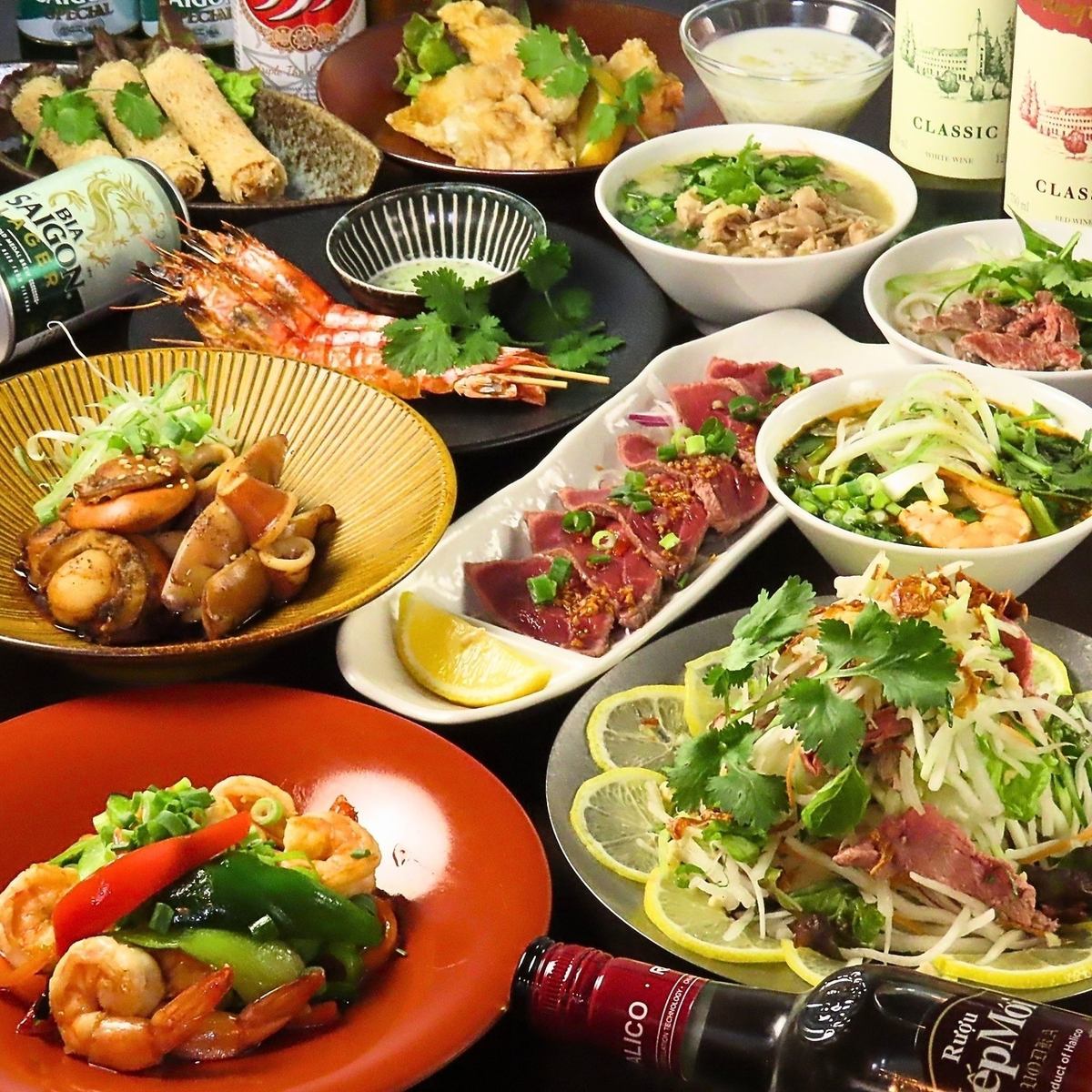 Enjoy authentic Vietnamese cuisine.We welcome both dine-in and takeout orders.