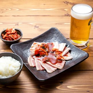 Nonbee set 3 types of grilled meat with sauce (includes 90 minutes of all-you-can-drink!)