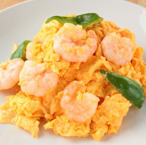 Chinjao Loin/Mapo Tofu/Stir-fried Shrimp with Egg