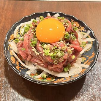 國產烤牛肉yukhoe