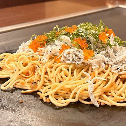 釜揚げしらす塩焼そば