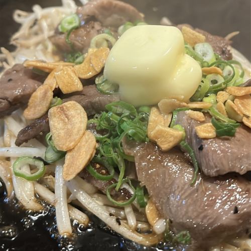 近江牛とろ旨カルビの鉄板焼