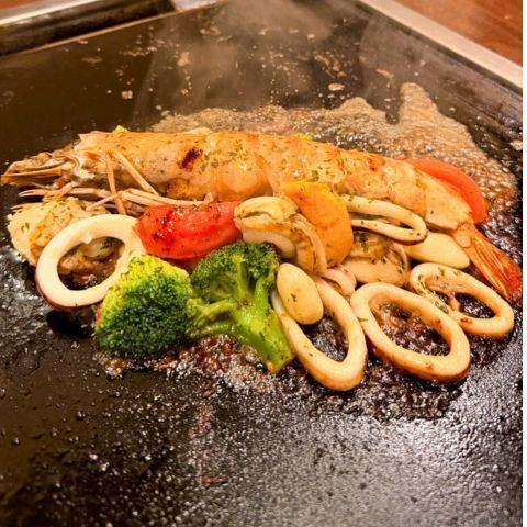 海の香ばし鉄板焼