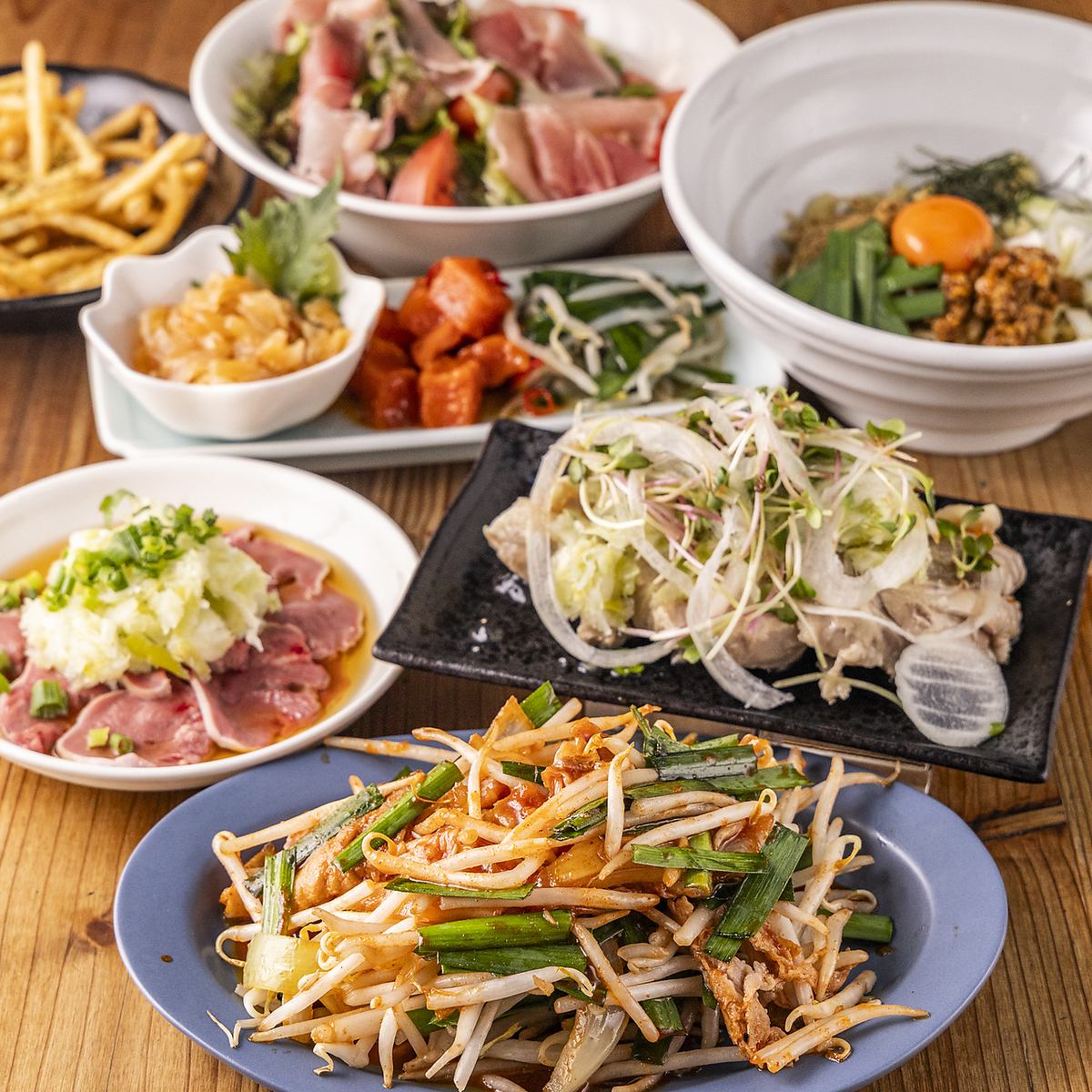 All 8 dishes and 2 hours of all-you-can-drink included♪ 2,800 yen (tax included) with coupon!