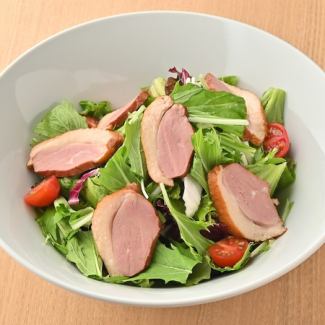 Smoked duck Caesar salad