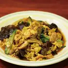 キクラゲと玉子の肉野菜炒め