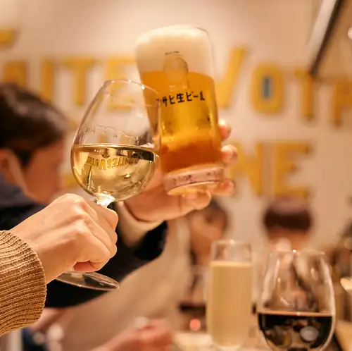お酒が最安★しかも、2時間飲み放題990円～！なんと！ソフトドリンクは1円！