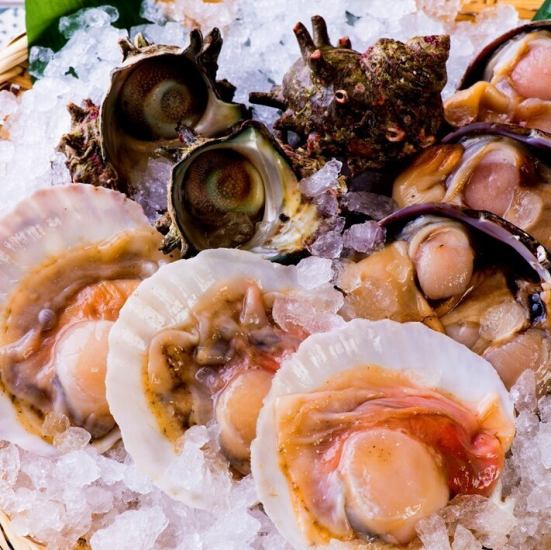 自慢の海鮮炉端をぜひ♪
