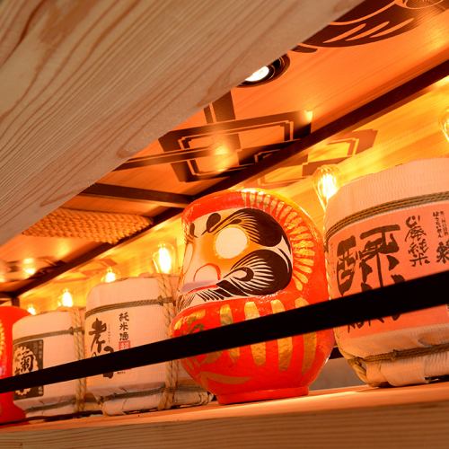 開放感と臨場感！見て楽しい劇場型大衆炉端空間★