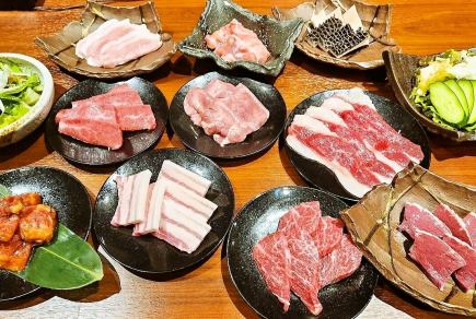 A luxurious all-you-can-eat meat course for 4,378 yen including tax!!