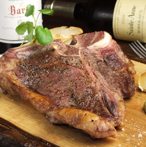 [For carnivores ◎] US T-bone steak 400g~500g