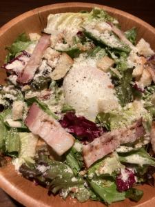 9. My Caesar Salad with Grilled Iberian Bacon