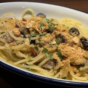 Swordfish and eggplant peperoncino