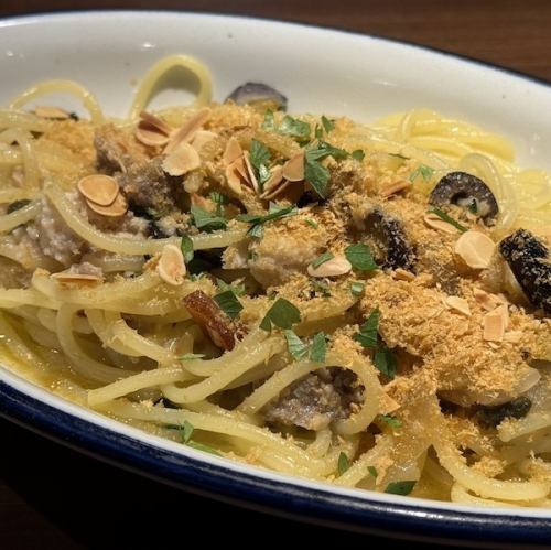 Swordfish and eggplant peperoncino