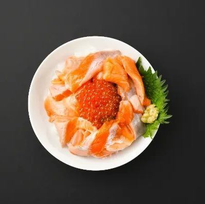 サーモン親子丼
