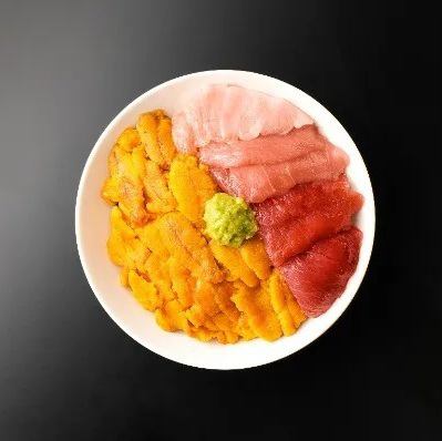 天然うにマグロ丼