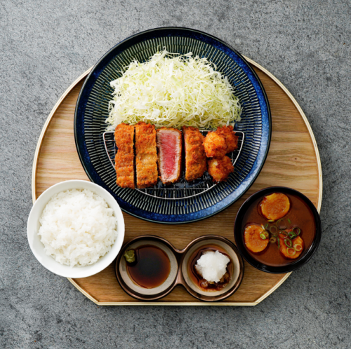 赤身ならではの力強い旨みでマグロ本来の味わいを楽しめる◆『海鮮レアカツ赤身』2,500円(税込)