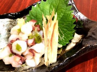 Sado water octopus wasabi