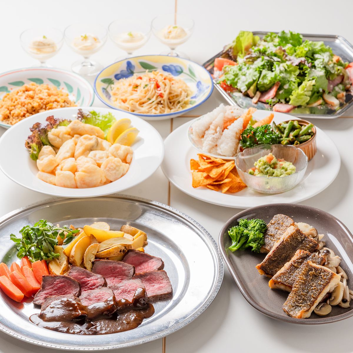 単品飲み放題が90分＜1500円(税込)＞でご用意あり！お席120分制