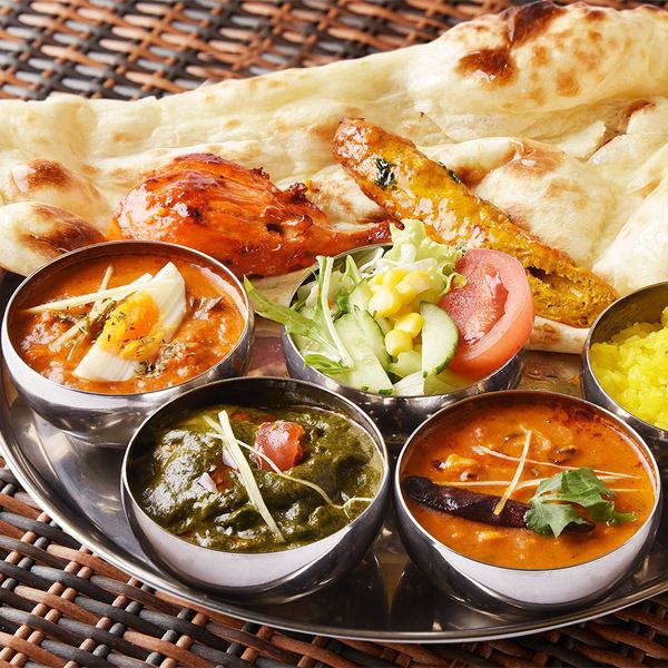 【ランチ】インディアン プレミアム ターリー