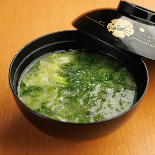 あおさの味噌汁