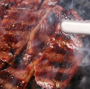 Premium skirt steak with sauce