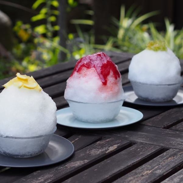 Shaved ice: Enjoy seasonal foods when they're in season!