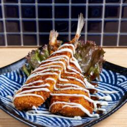 deep-fried horse mackerel