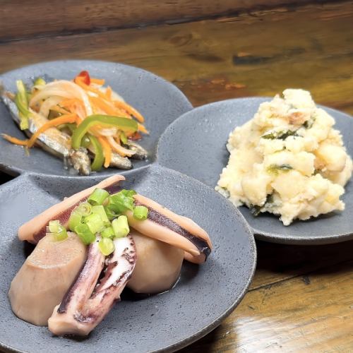 【今日の気分で選べる3品◎/お得で嬉しい晩酌の楽しみ♪】晩酌セット