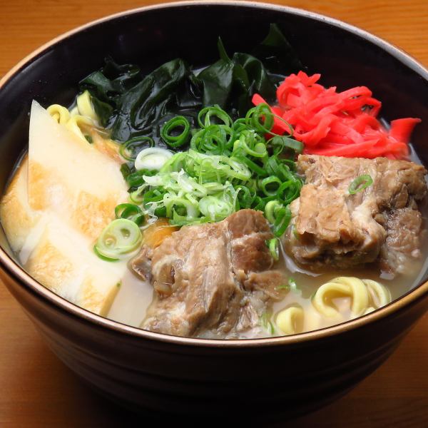 大人気のソーキそば！