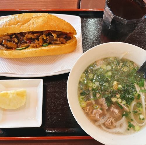 ◆ランチではお得なベトナム料理セットを◎