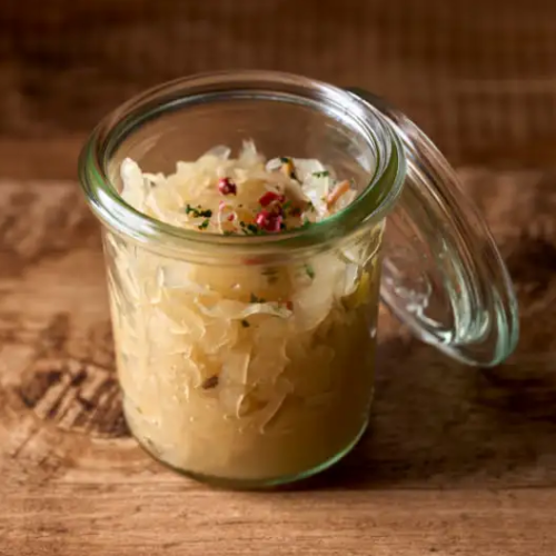 homemade sauerkraut/homemade sauerkraut