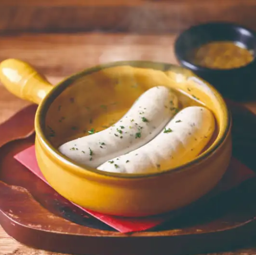 Weisswurst (boiled sausage)