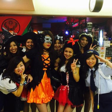 Costume party and various parties ◎ Halloween · Christmas etc. excitement excitement ♪ The event thing is a shop that customers and staff enjoy together to enjoy ☆
