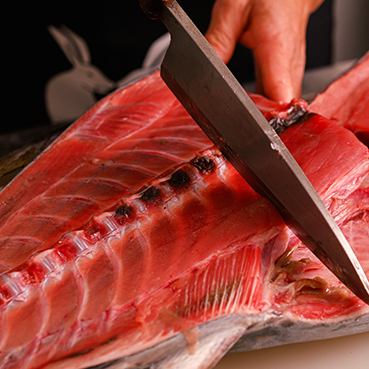高級魚もほぼ原価でご提供