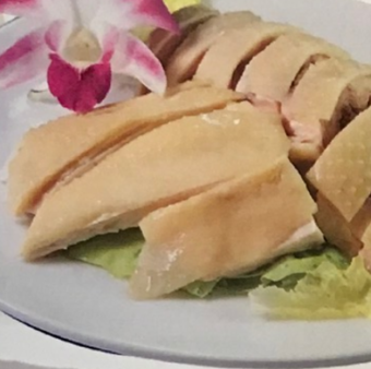 蒸し鶏冷菜