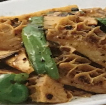 牛モツの黒豆炒め/牛モツの四川風炒め■ 中辛 ■
