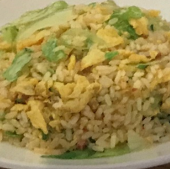 鶏肉レタスチャーハン