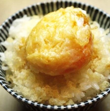 egg tempura rice