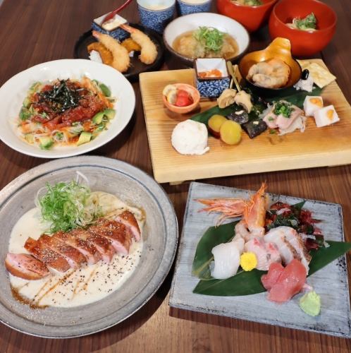 香り鴨ステーキ「雅楽」コース(飲み放題90分付)