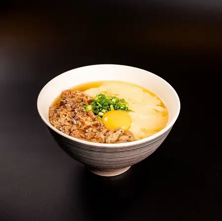 冷かけ牛とろろうどん