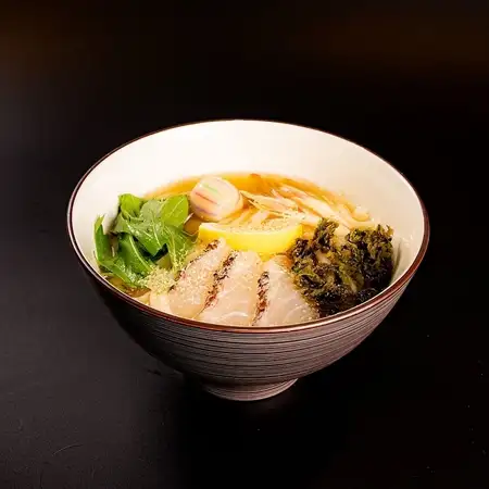 鯛の冷かけうどん