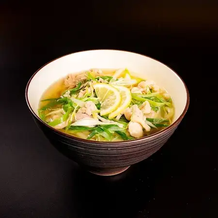 九条葱の鶏塩南蛮うどん