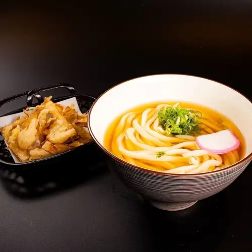 ごぼうかき揚げうどん