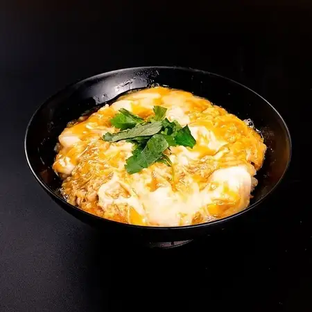半熟卵の玉子丼
