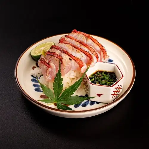 金目鯛の昆布〆たたき
