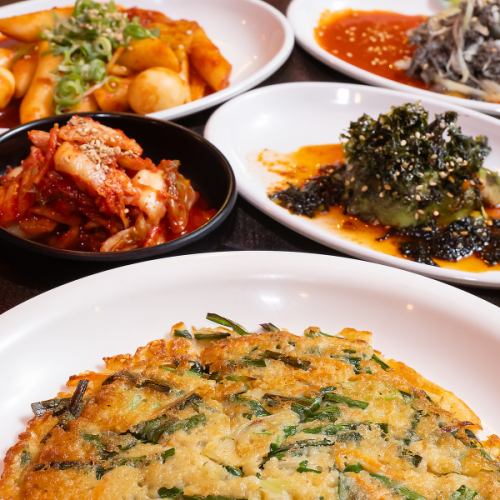 種類豊富な韓国料理！