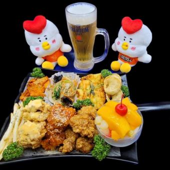 ネネ CHEERS(乾杯) 大満足の全7品3500円(税込)コース！2時間飲み放題付き＆ネネつまみモッパン