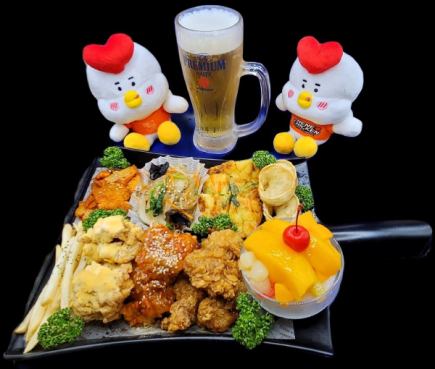 ネネ CHEERS(乾杯) 大満足の全7品3500円(税込)コース！2時間飲み放題付き＆ネネつまみモッパン
